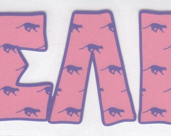 Sigma Lambda Gamma - Mascot Sticker