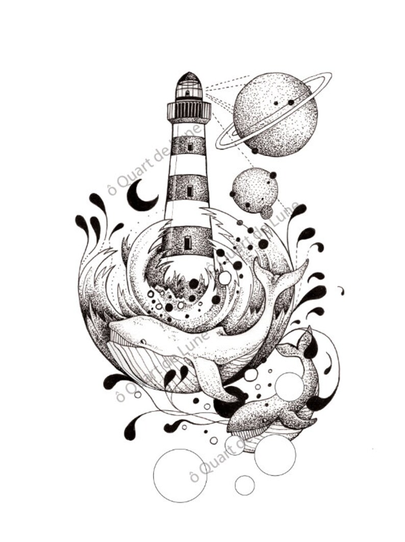Illustration personnalisée, dessin original à la main sur commande, en noir et blanc ou couleur. image 9