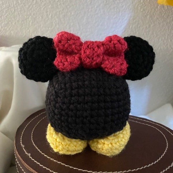 Minnie Mouse like Icon Minnie Amigurumi Crochet Pattern