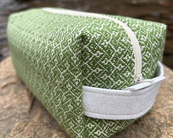 Handwoven Box Bag - Lime - Ribbon Candy