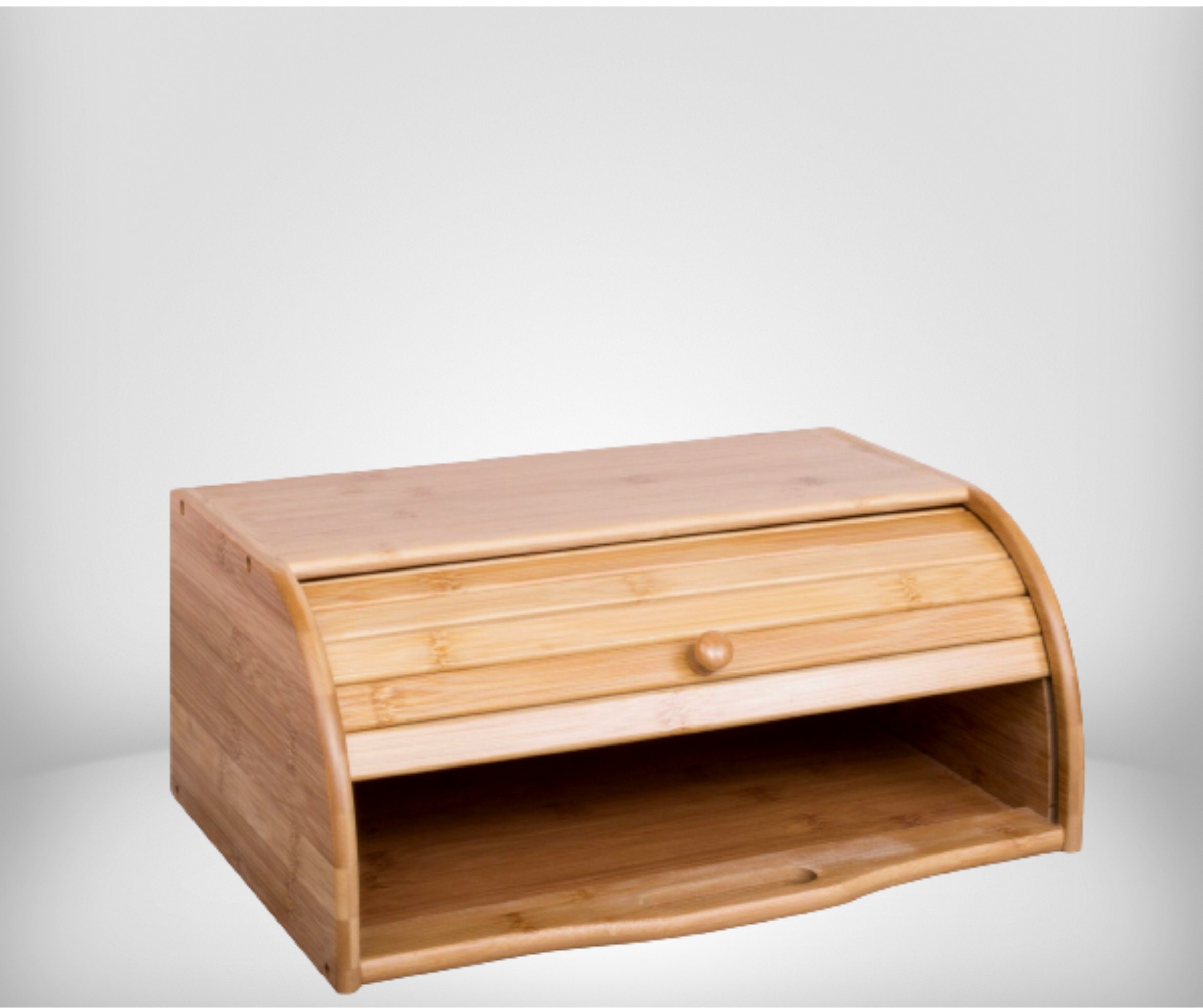 Bread Bin Bread Storage Bin Roll Top Lid Bread Box for Etsy UK