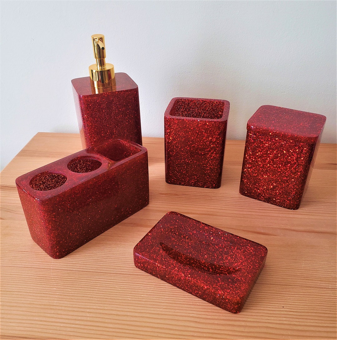 Luxury Bathroom Decor Set Bathroom Accessories Set Christmas - Etsy