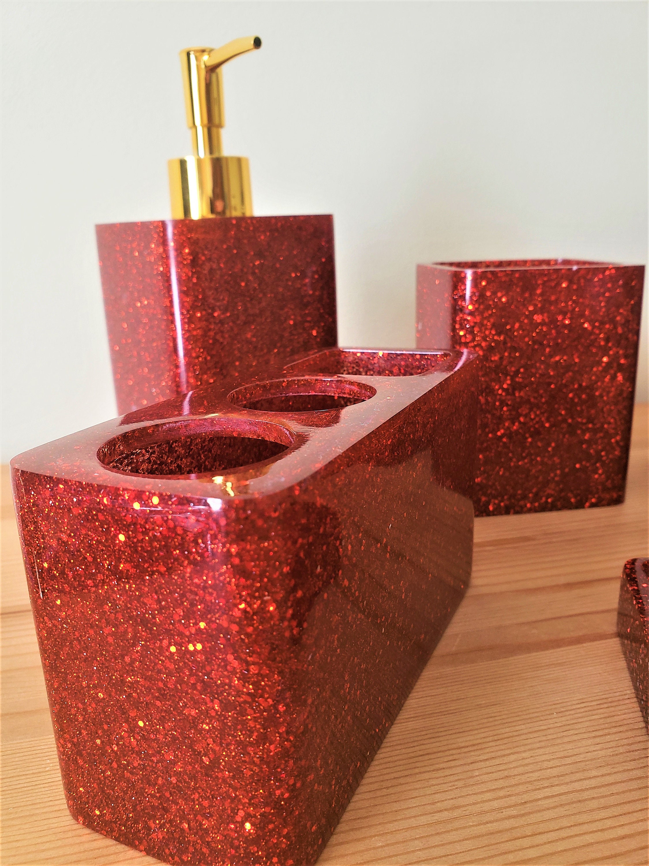 Luxury Bathroom Decor Set Bathroom Accessories Set Christmas - Etsy