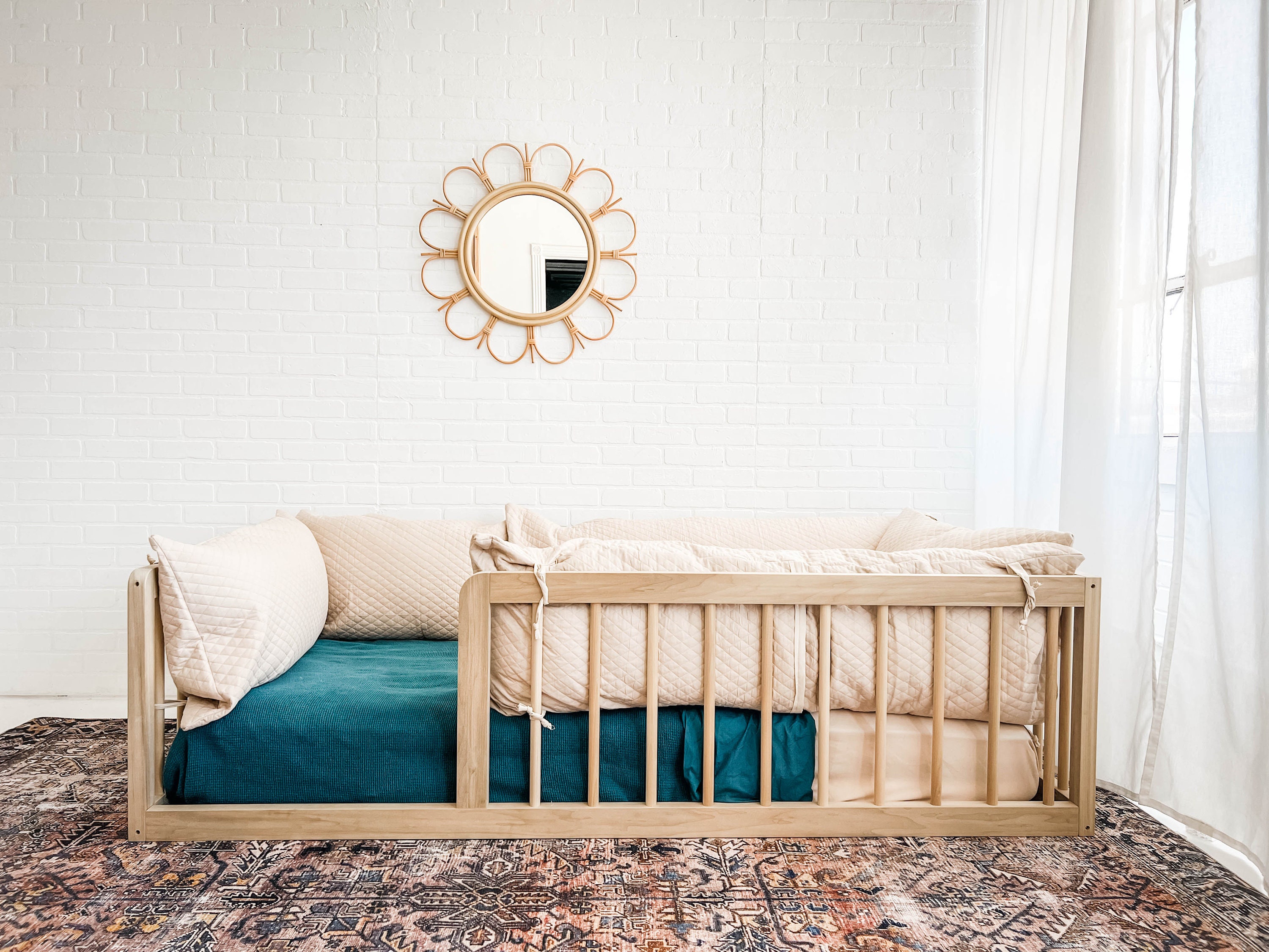 Montessori Bumper Covers Only Pillow Cushion Covers for Your Toddler ...