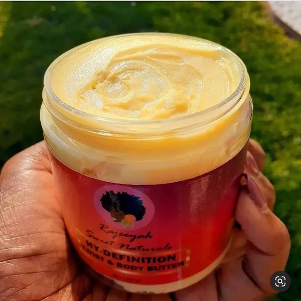 Hair and Body Butter | Vegan Gently Whipped Twisting and Body Butter| Skincare