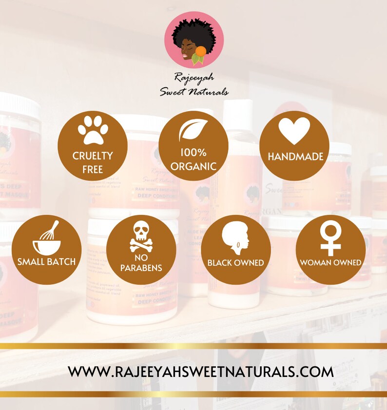 Lockigt hår Raw Honey Deep Balsam bild 11