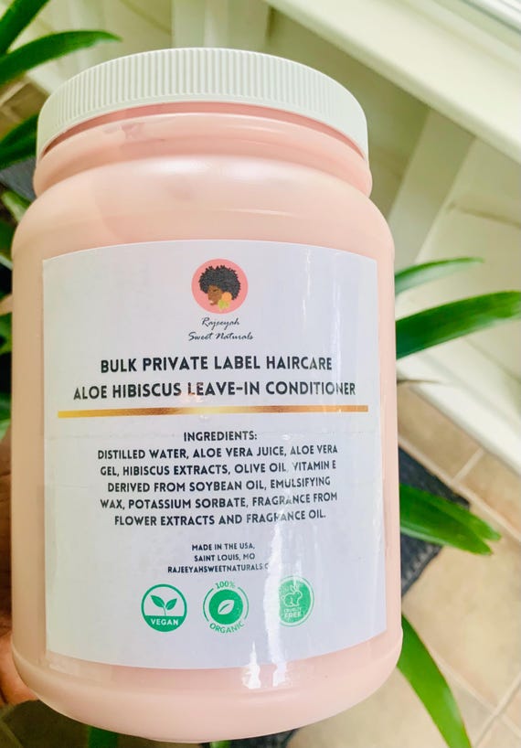 Wholesale Leave in Conditioner| Private Label | Hibiscus | Gallon - Etsy