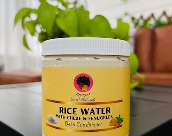 Rice Water Hair Growth+ Chebe + Rosemary + Fenugreek Conditioner