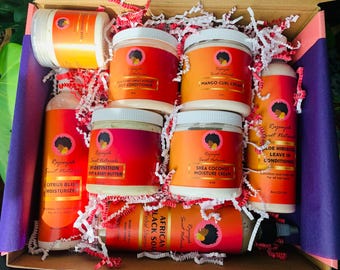 Curly Hair Products Bundle Gift Box