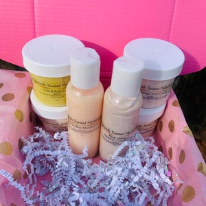 Curly Hair Products Samples, Gift Box, Natural, organic