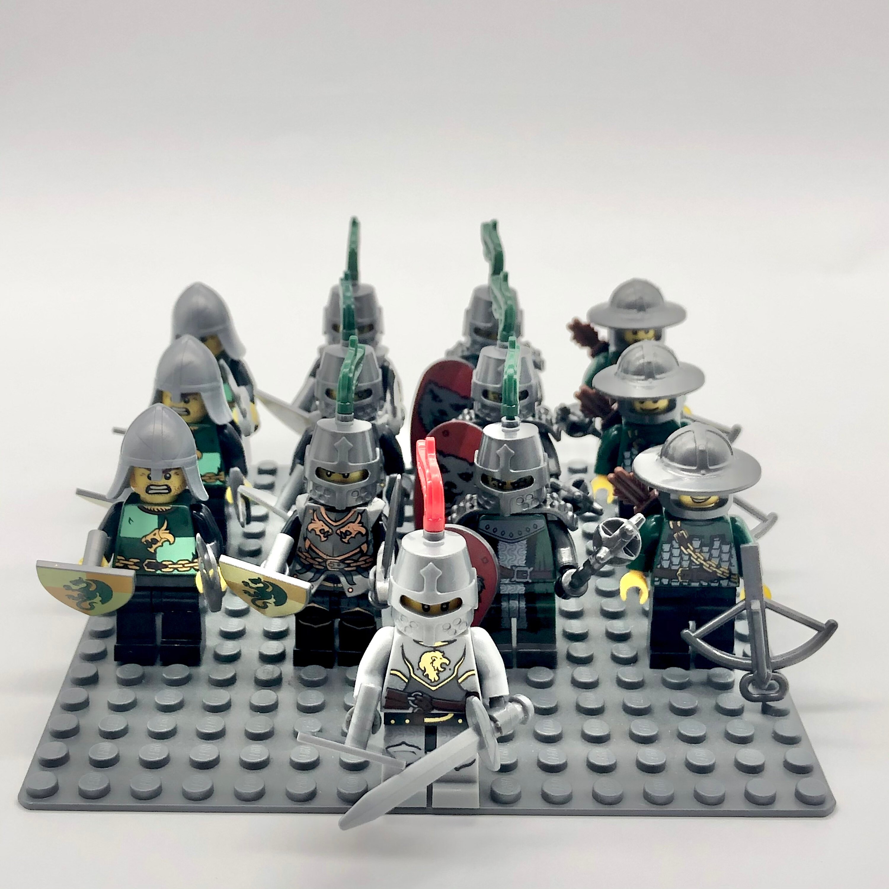 custom lego medieval minifigures