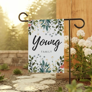 Customized Garden Flag, Housewarming Gift, Customized Yard Flag