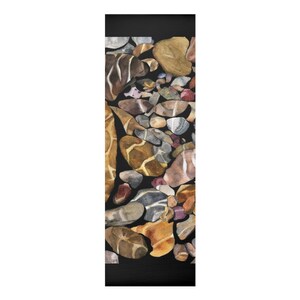 River Rock Foam Yoga Matte, Meditation Matte, Geschenk für Sie, Geschenk für Ihn