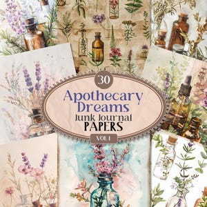 Cabinet Of Curiosities Junk Journal Paper Kit Oddities Junk Journal Kit Apothecary Printable Papers Journal Printable Pages Scrapbook [VF156