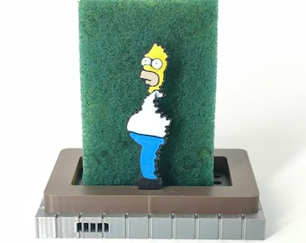 Homer Simpson Sponge Holder: 3D Printed Kitchen Accessory