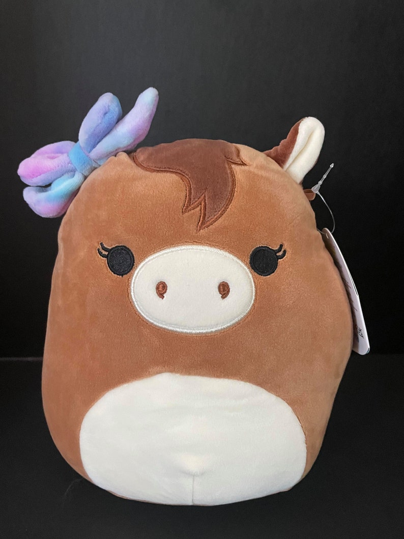 Squishmallow 8 Tomar Horse With Bow W/custom Hand-made - Etsy