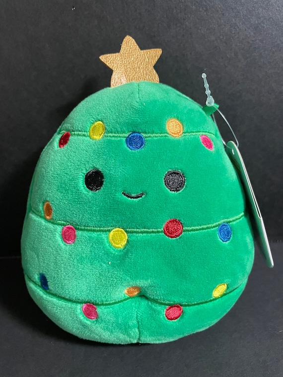 Buy Squishmallow 5 Carol the Christmas Tree W/custom Online in India - Etsy