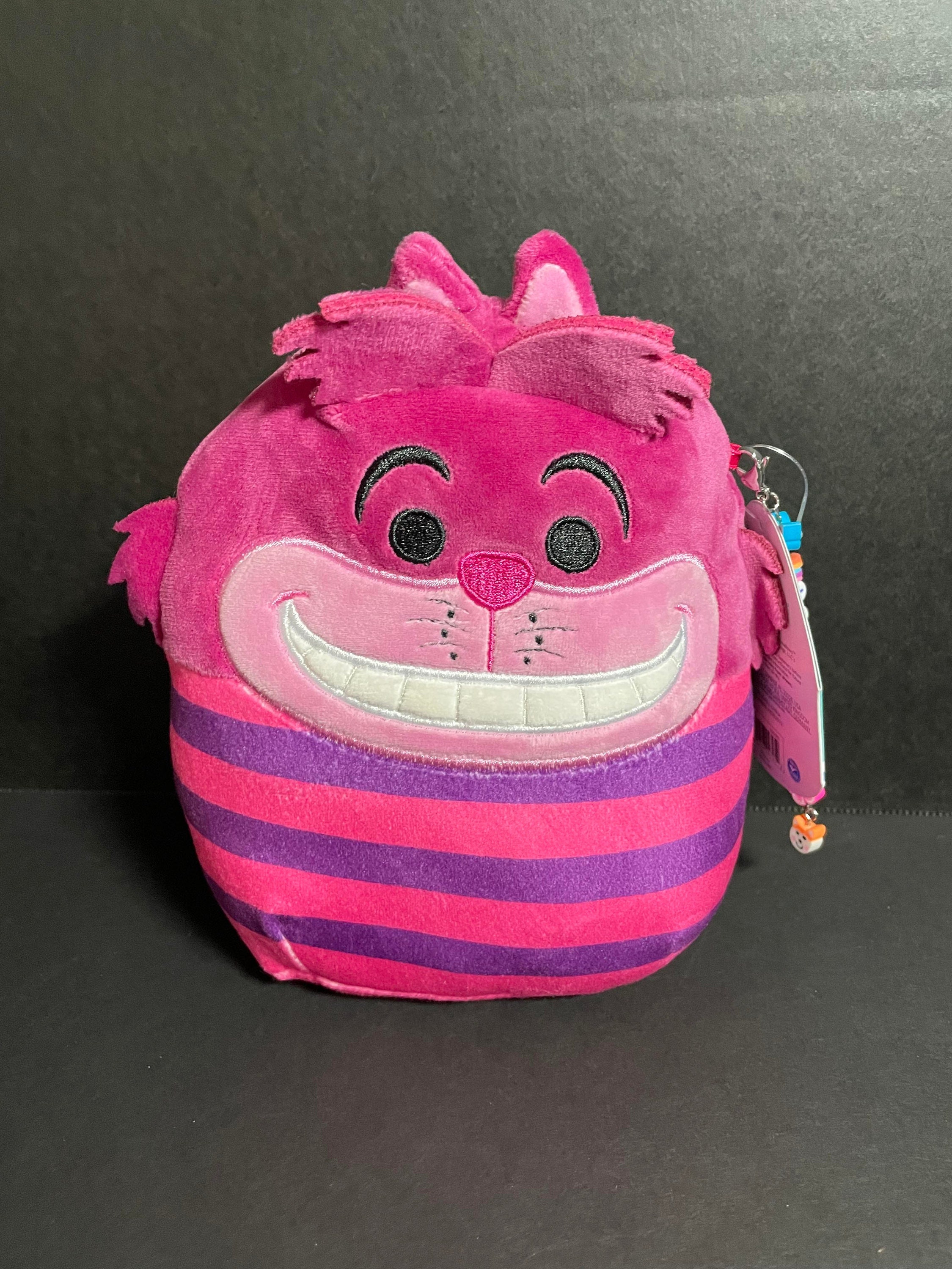 Disney Squishmallow Alice Cheshire Cat White Rabbit 6.5 inch Plush