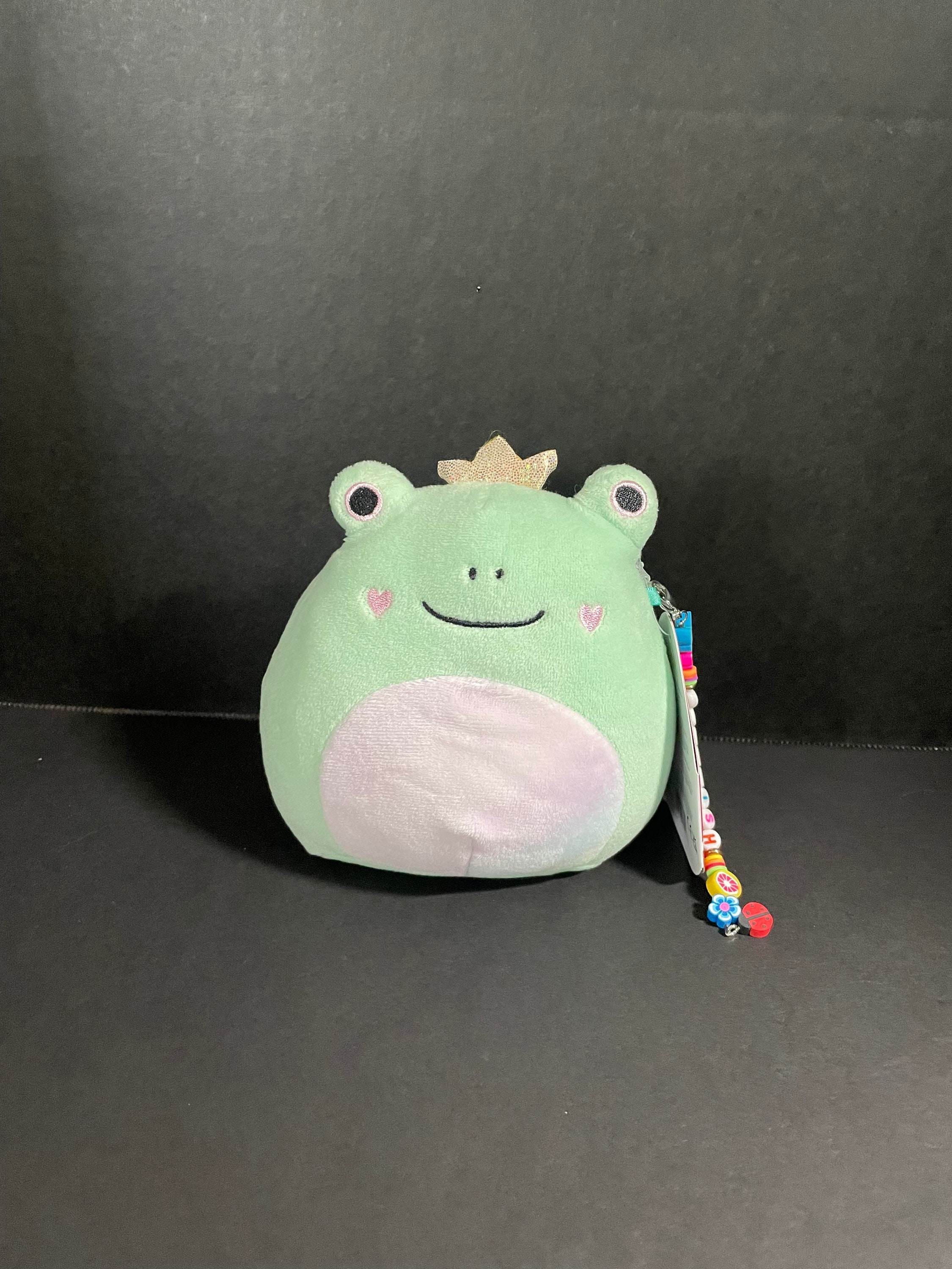 Squishmallow 5 Fenra Frog Heart Cheeks Gold Crown W/custom Hand