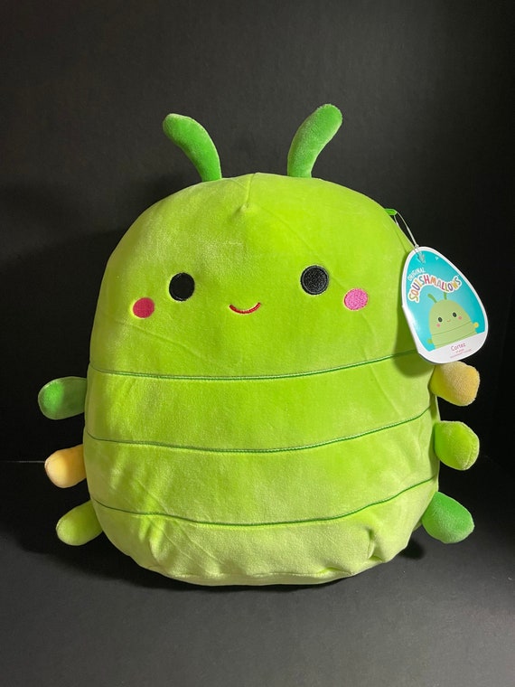 Squishmallow 12 Cortez Green Caterpillar W/custom Hand-made Beaded I Love  SQUISH Clip-on Charm Collectible -  Hong Kong