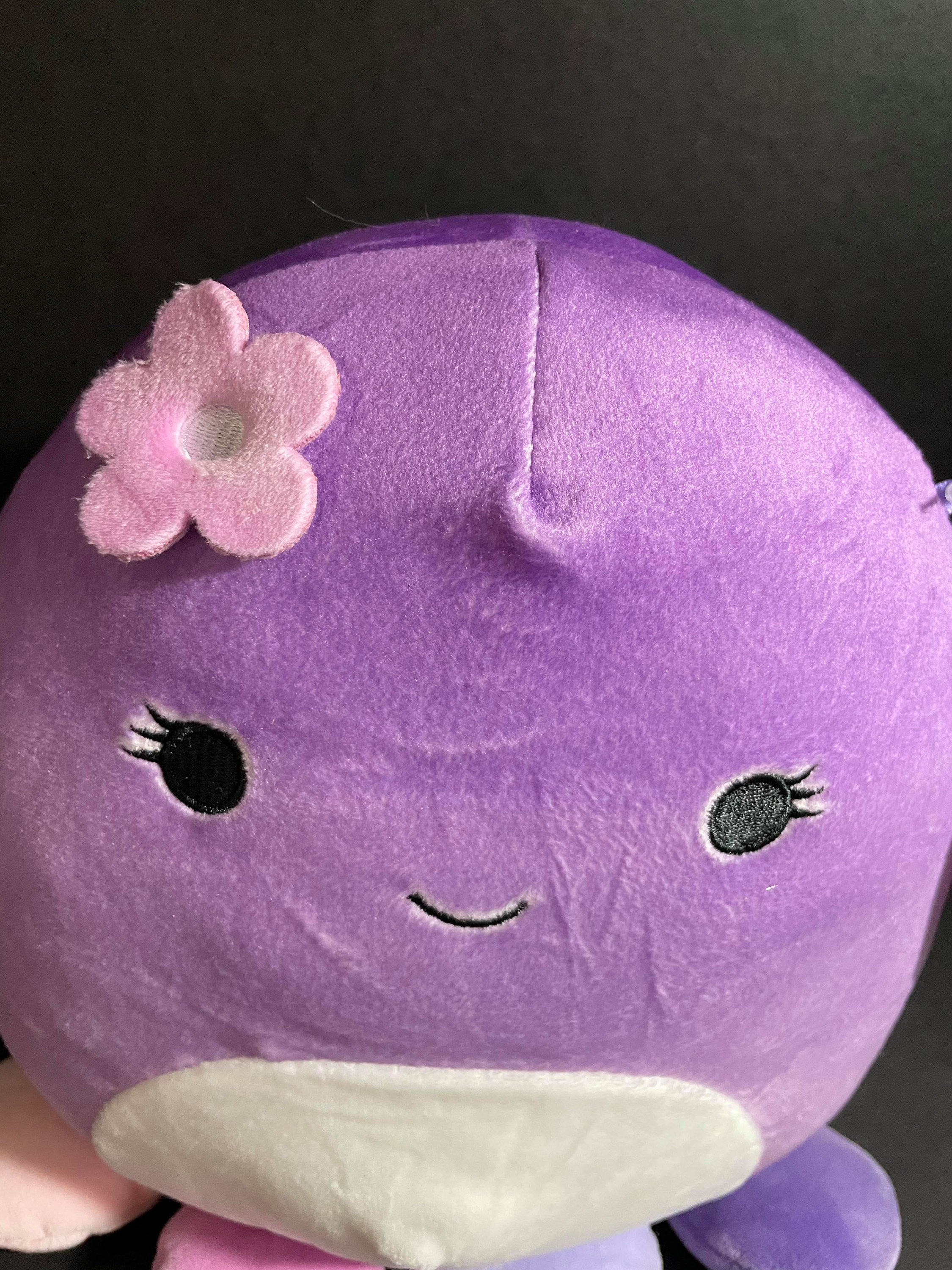 heart belly violet squishmallow
