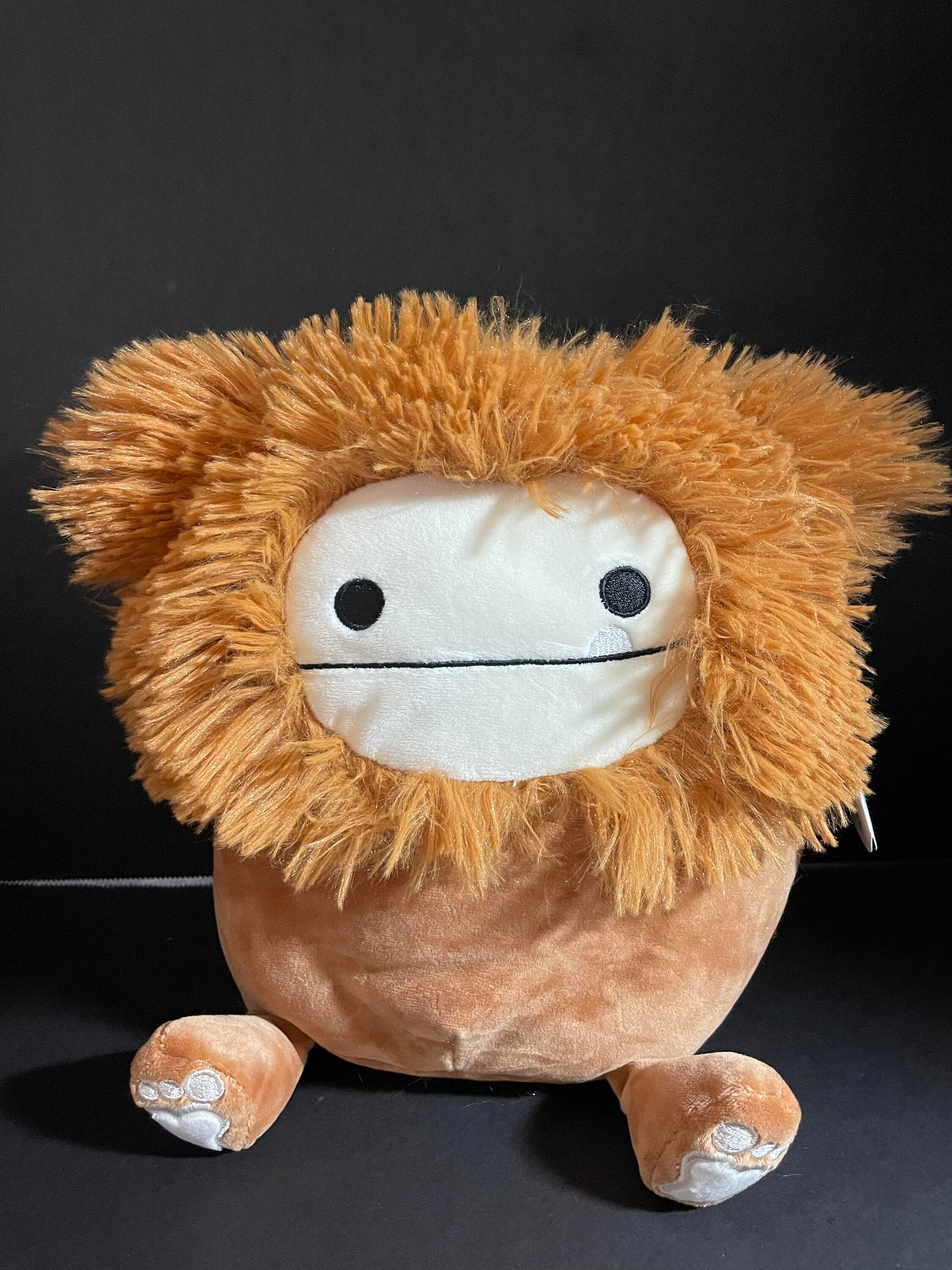 Squishmallow Custom Benny the bigfoot Dark Squeezemallow NWT town