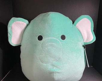 squishmallow turquoise elephant