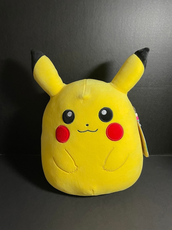 Squishmallow 11 Pikachu Pokemon w/Custom Hand-Made Beaded I Love SQUISH  Clip-On Charm Collectible -  France