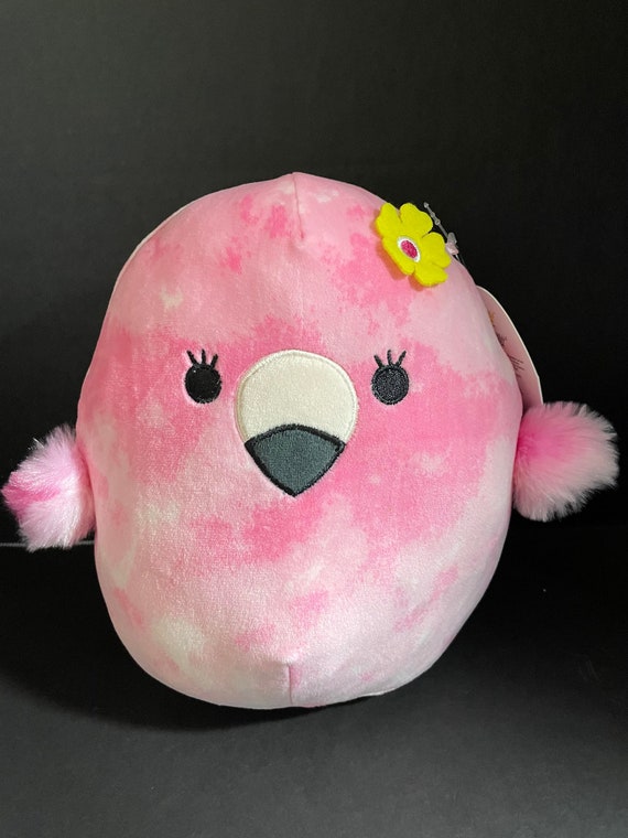 Squishmallow 8 Cookie Flamingo W/custom Hand-made Beaded - Etsy