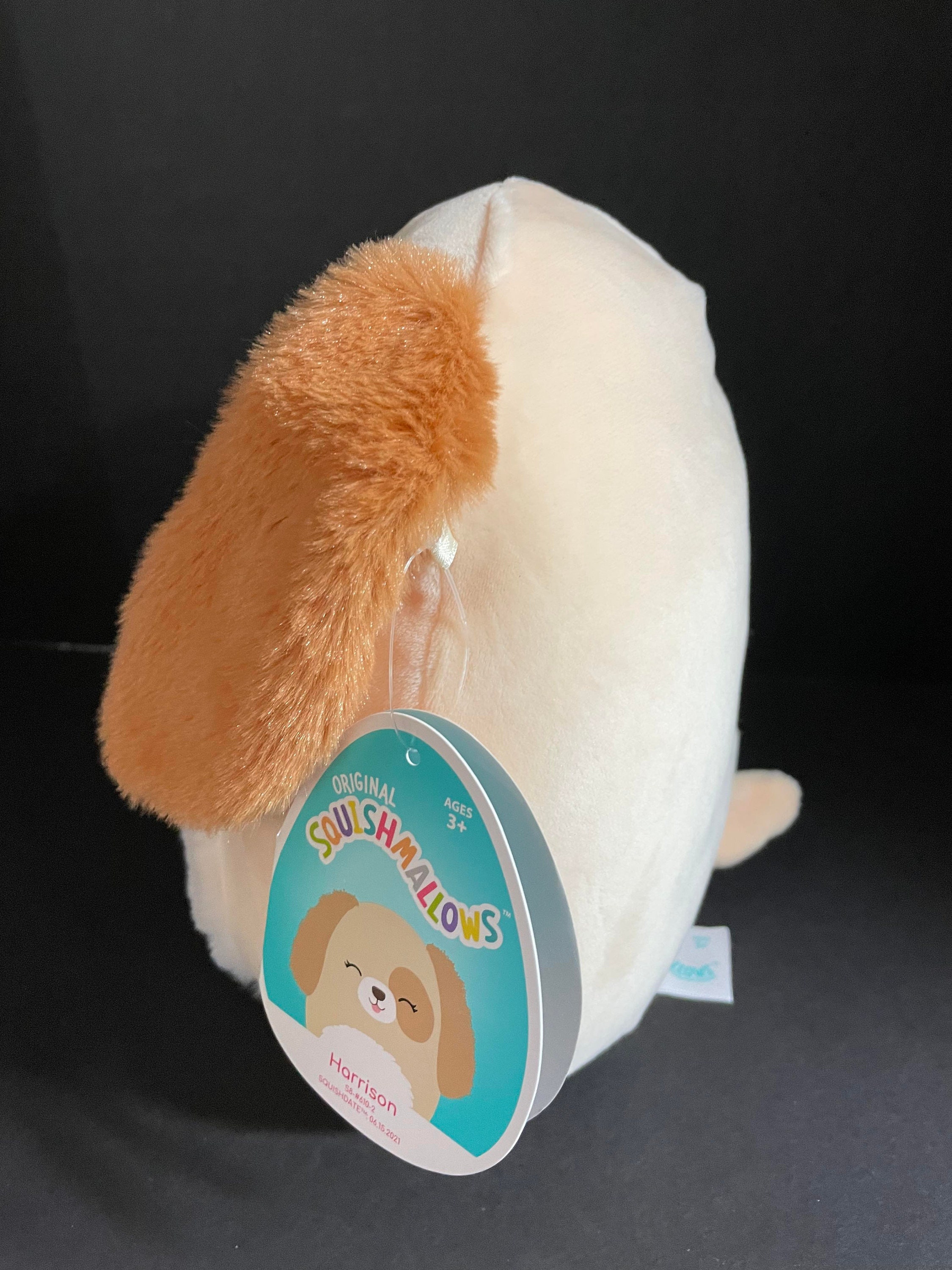 Squishmallows 8 Harrison Dog Furry Belly W/custom Etsy Canada
