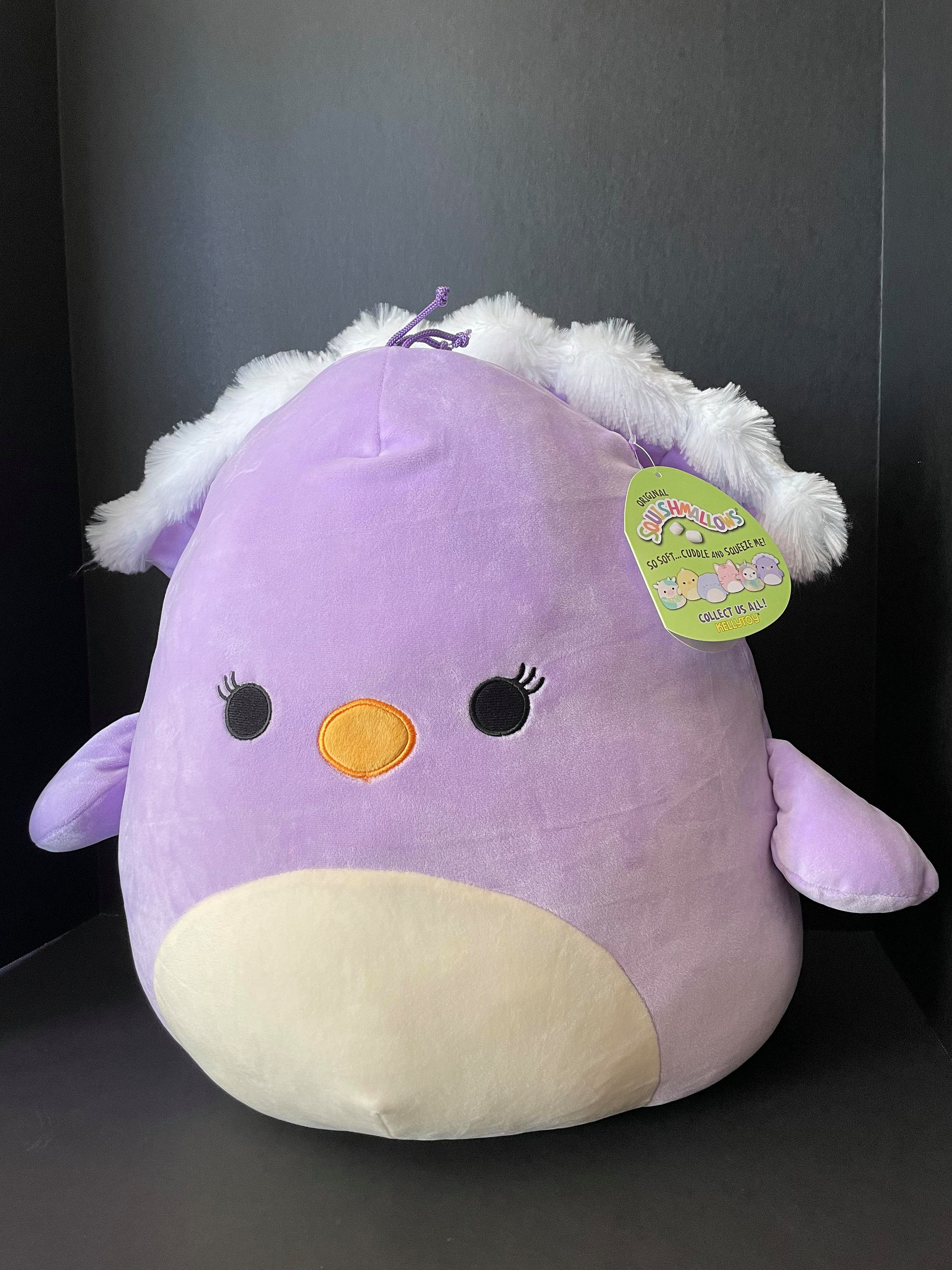Purple cheap peacock squishmallow