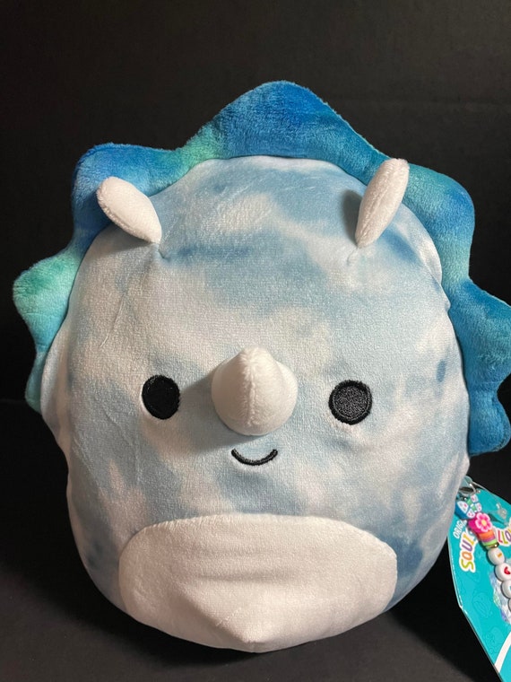 Squishmallow Jerome The Blue Triceratops Dinosaur 40 Cm - The Model Shop