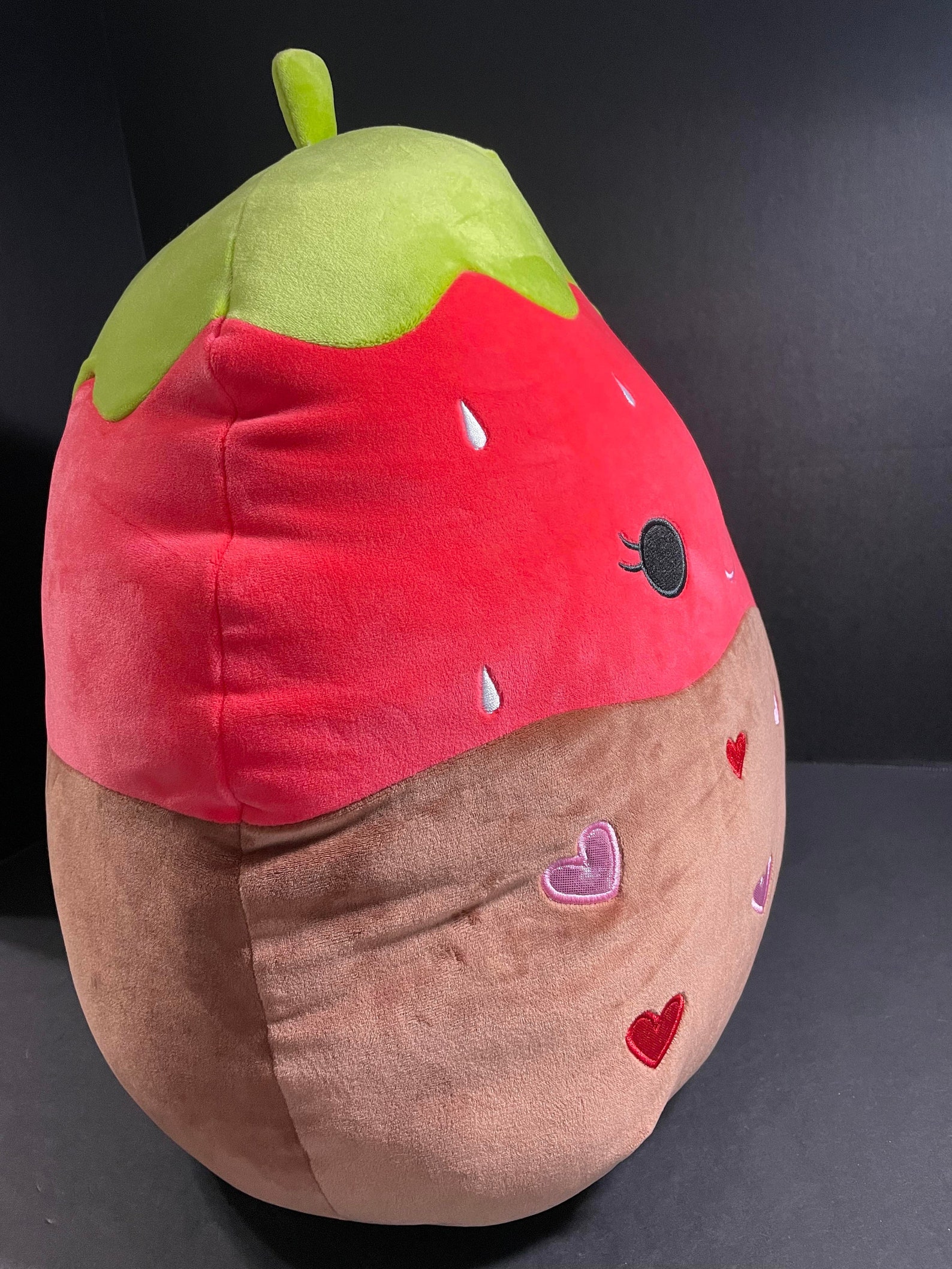 Squishmallow 16 Scarlet Chocolate Dipped Strawberry Etsy