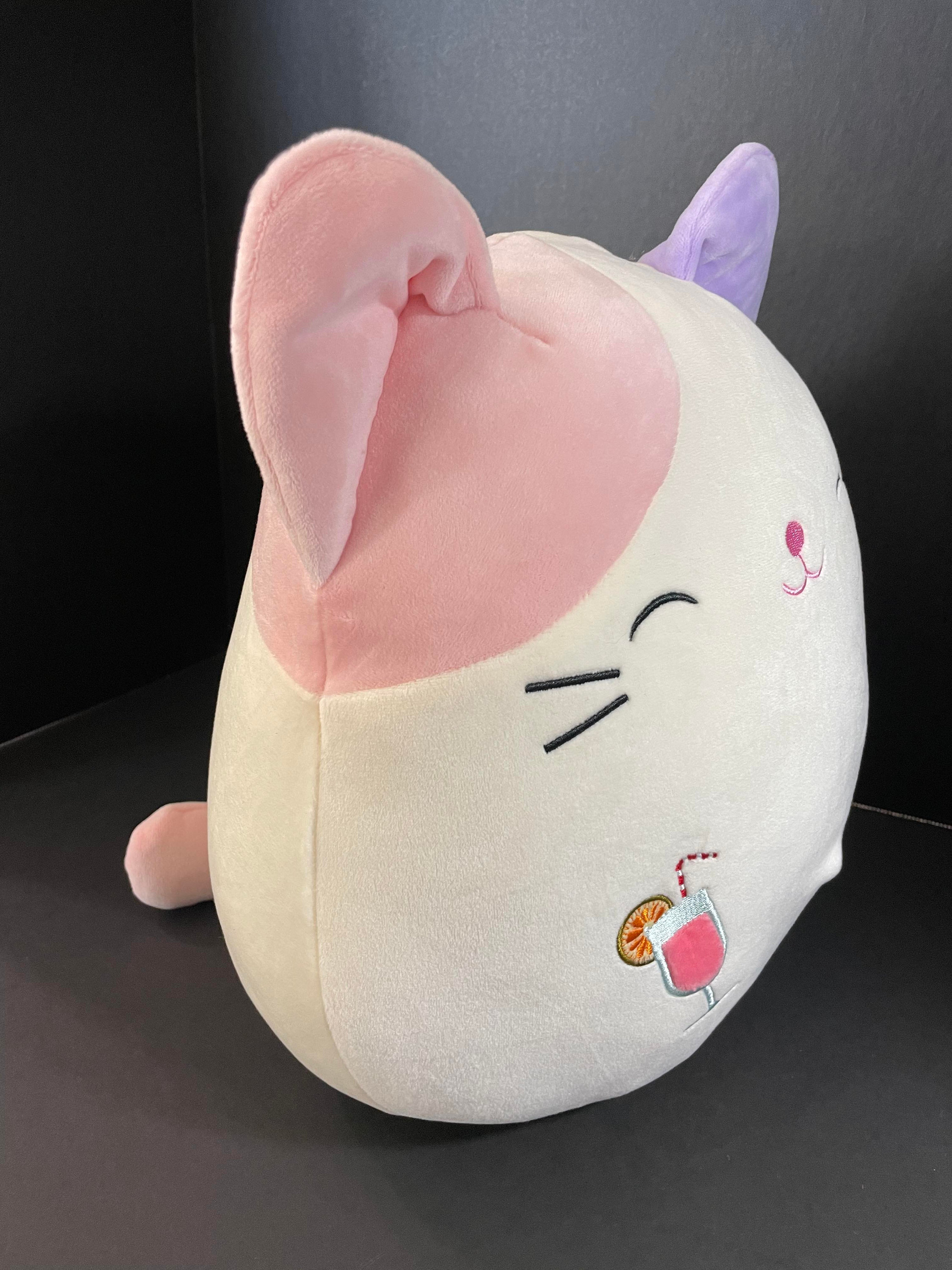 Squishmallow 8 Carlota the Calico Cat With Cocktail Etsy