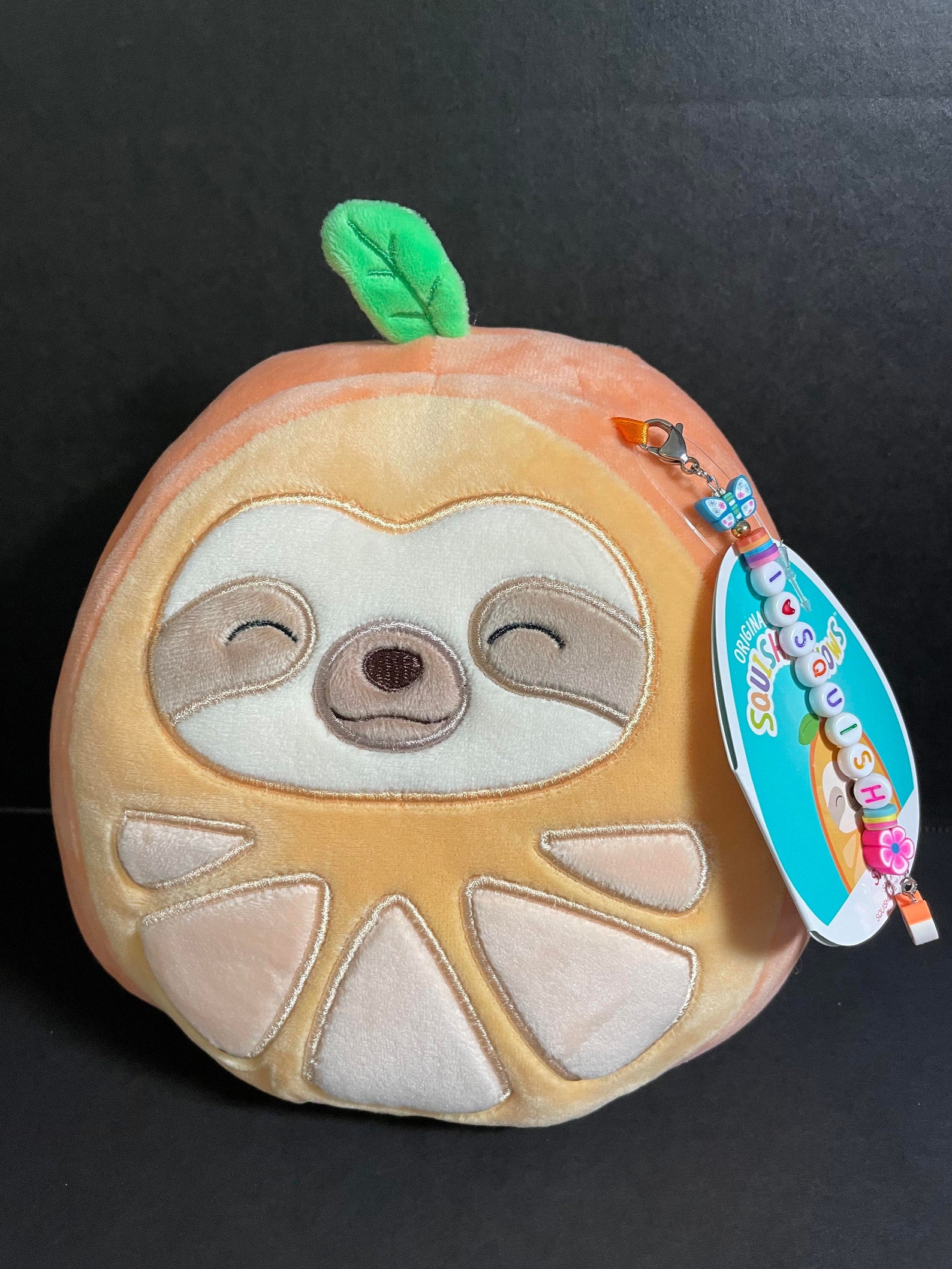 Squishmallow 8 Simon Sloth Orange Slice W/custom Etsy Australia