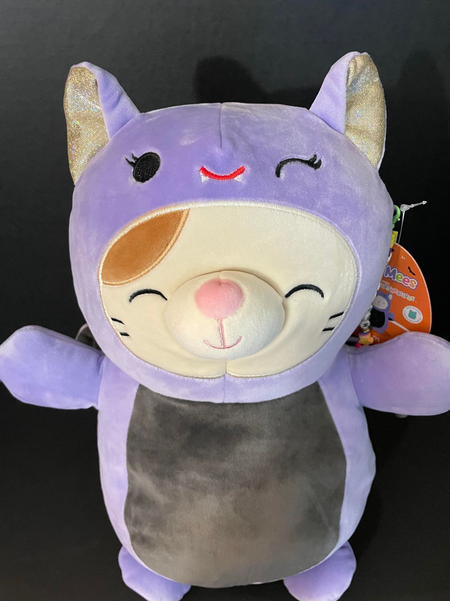 Squishmallows 40cm Cam the Cat with Bat Costume – IEWAREHOUSE