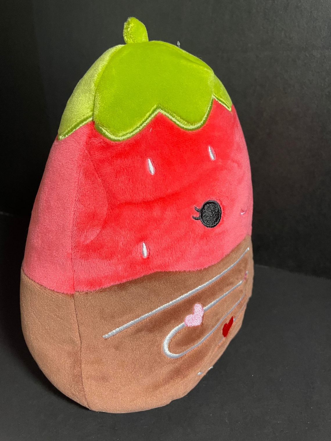 Squishmallow 16 Scarlett Chocolate Dipped Strawberry Etsy