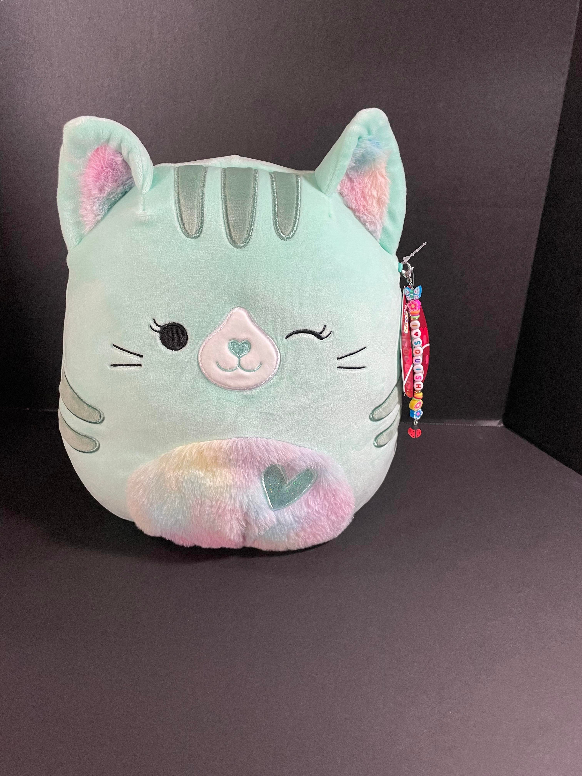 Squishmallows Cam The Cat with Heart on Her Belly 12 2023 Valentine's Collection Stuffed Plush