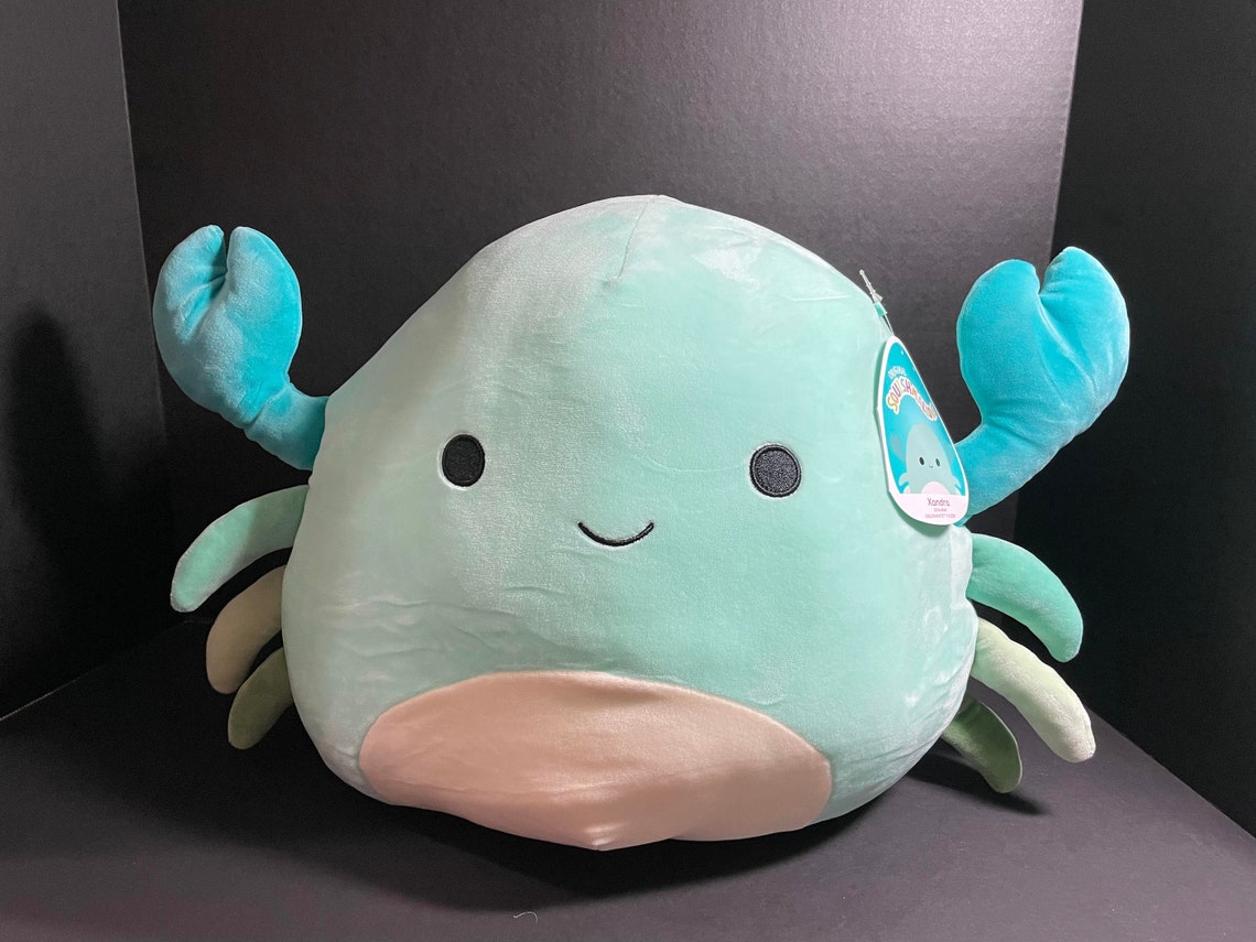 Squishmallow 14 Xandra Blue Crab W/custom Hand-made - Etsy