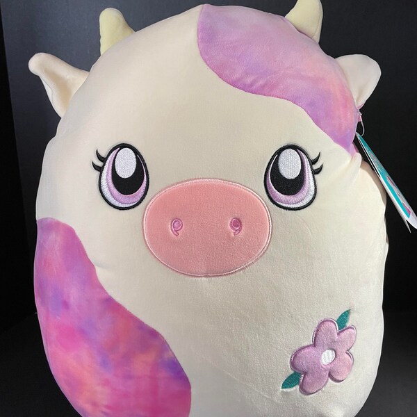 Squishmallow Cow 16 Etsy