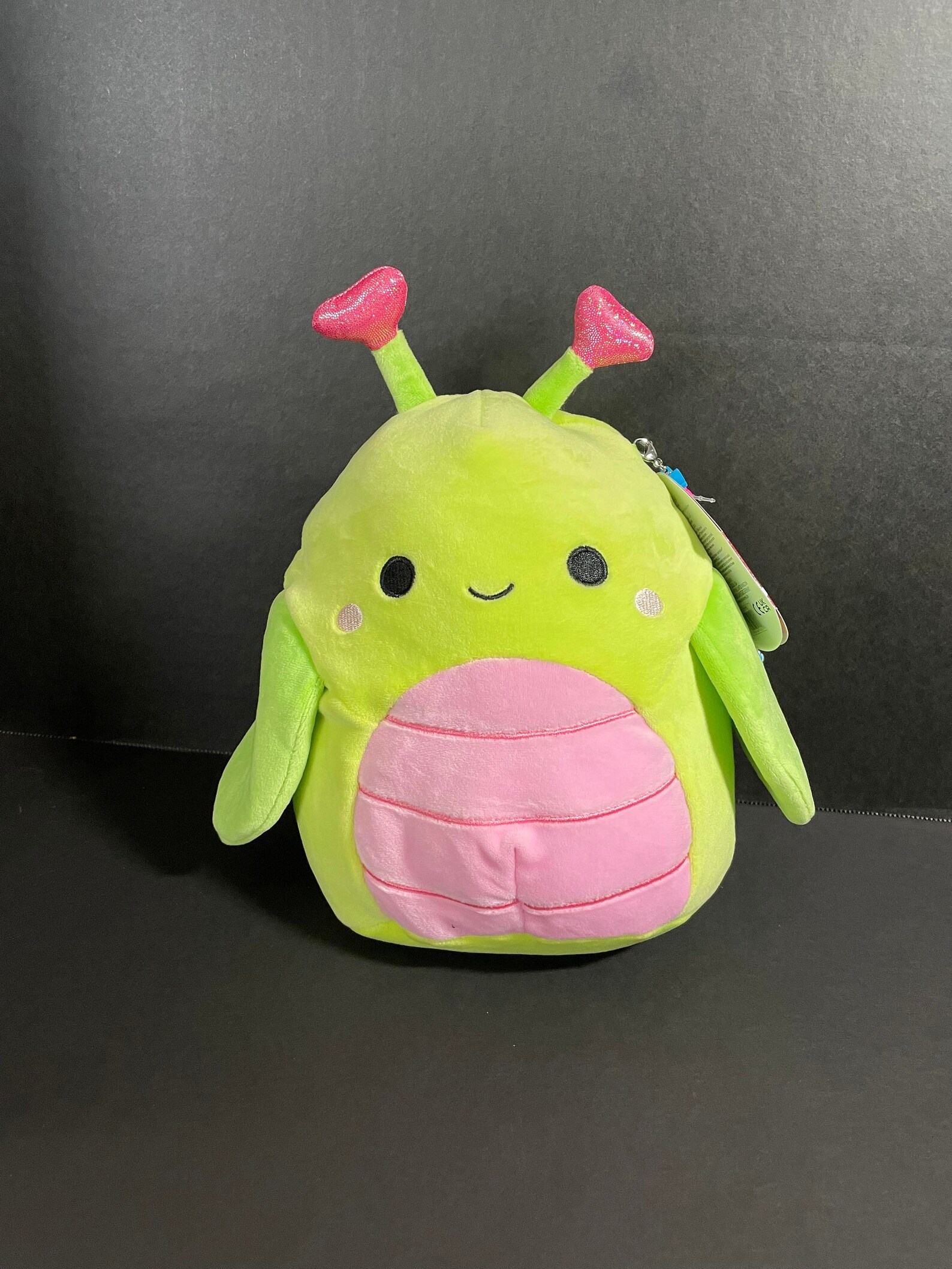 Squishmallow 8 Hadeon W/heart Antennas W/custom Handmade