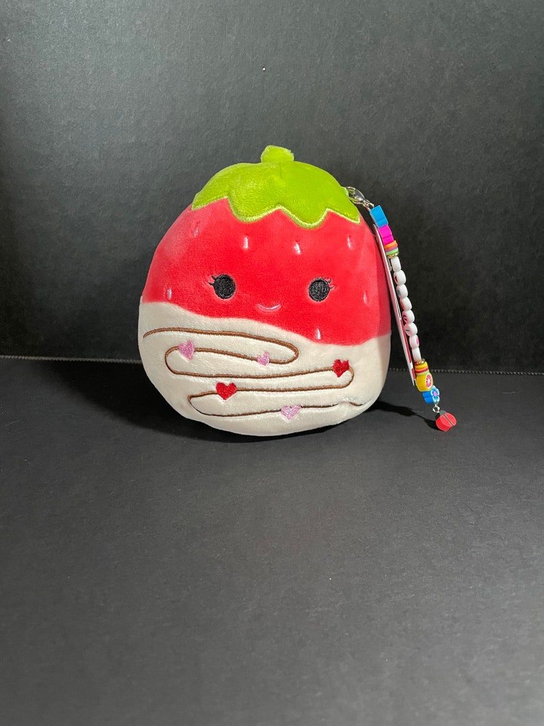 Squishmallow 5 Scarlet Chocolate Dipped Strawberry With Etsy