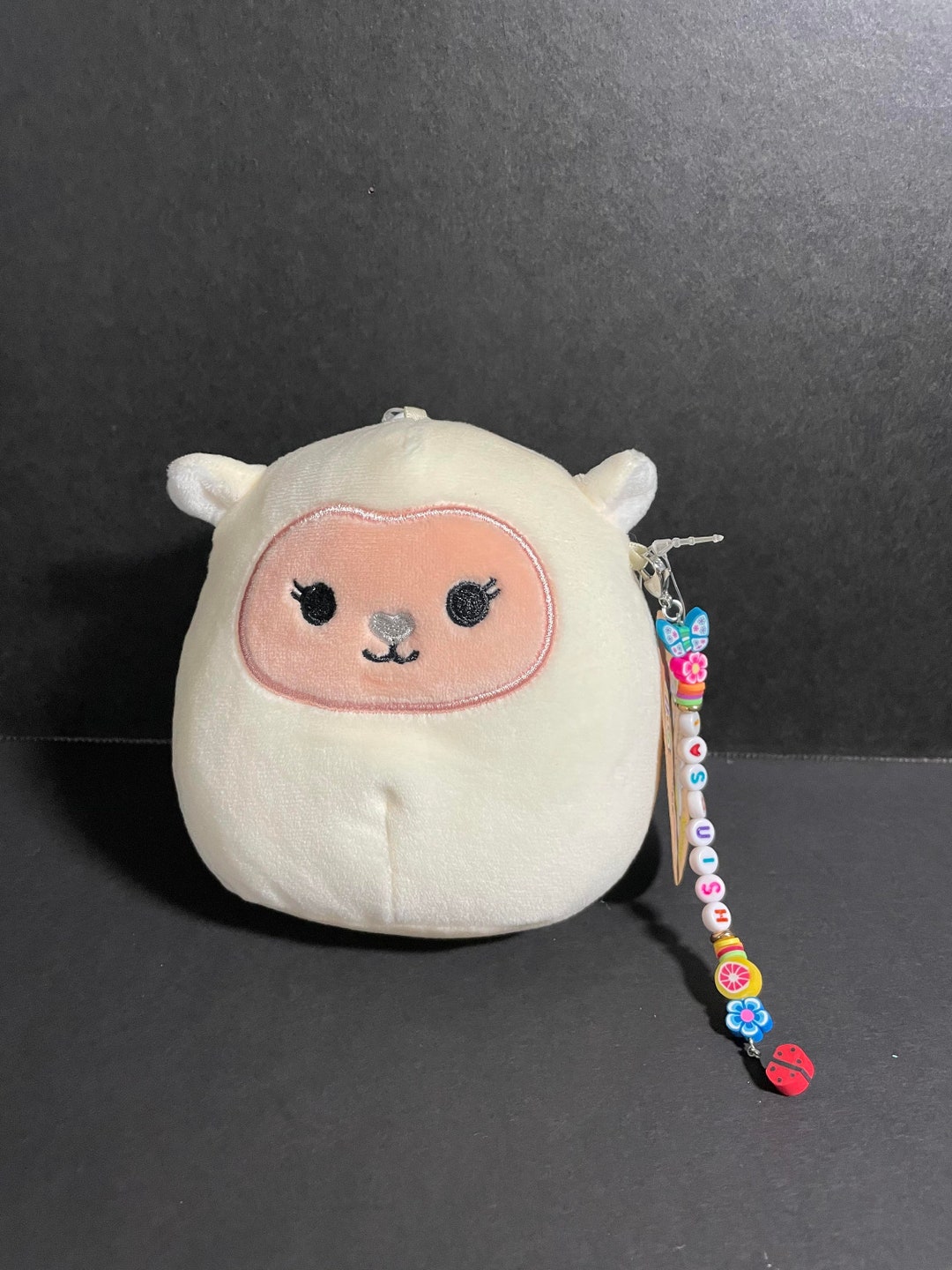 Squishmallow 5 Sophie Lamb With Squeaker W/custom Etsy