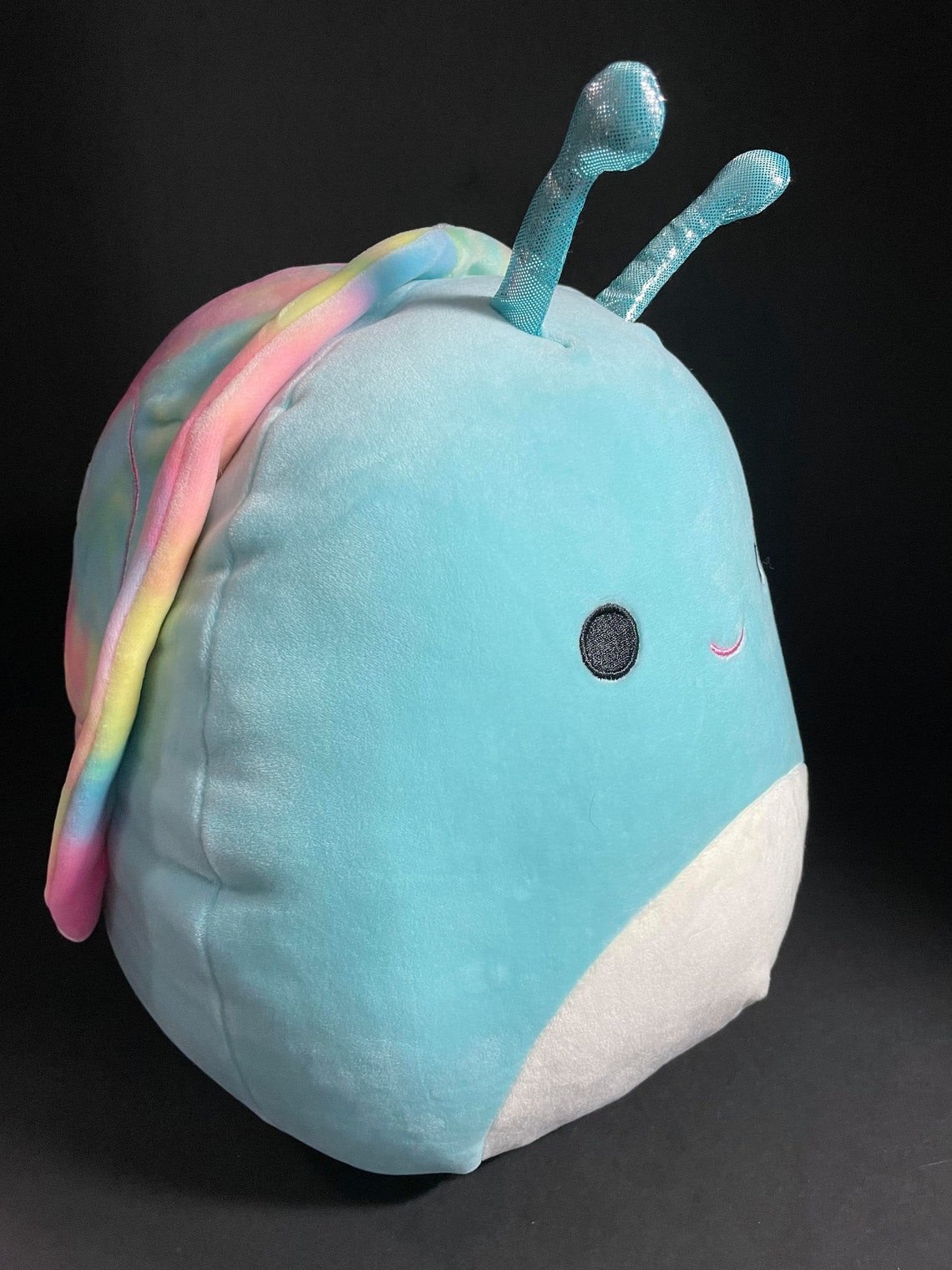 Squishmallow 12 Sid Snail W/custom Handmade Beaded I Etsy