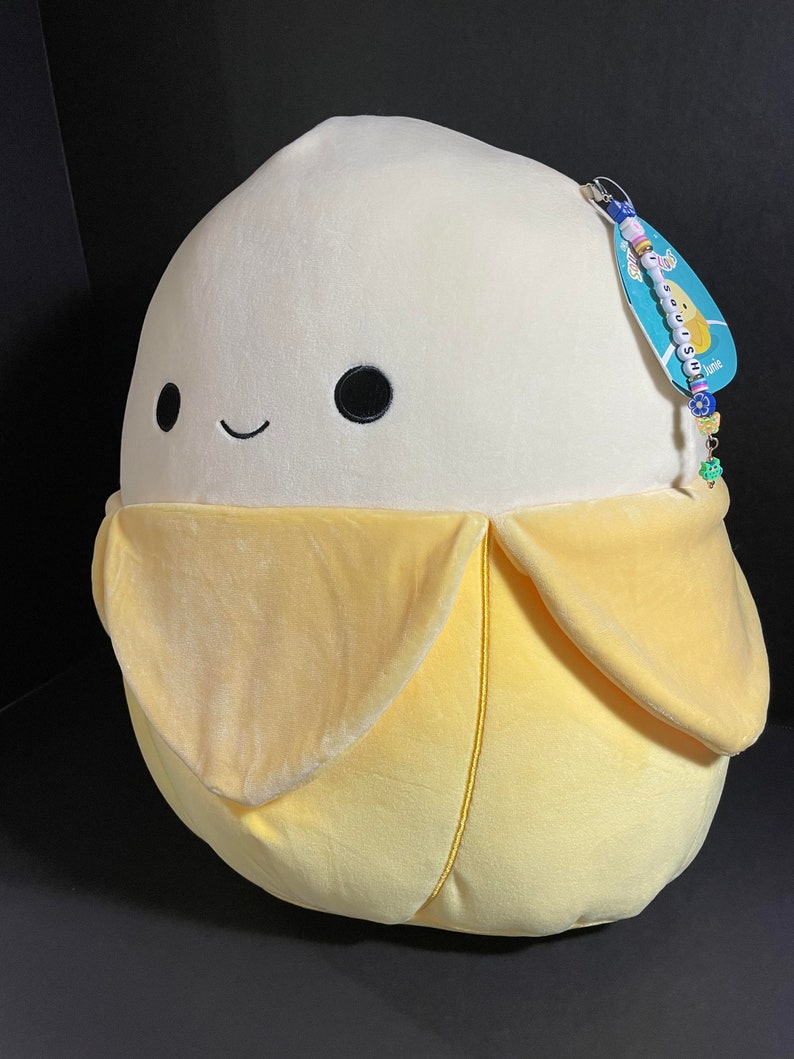 Squishmallow 14 Junie Peeled Banana W/custom Handmade Etsy