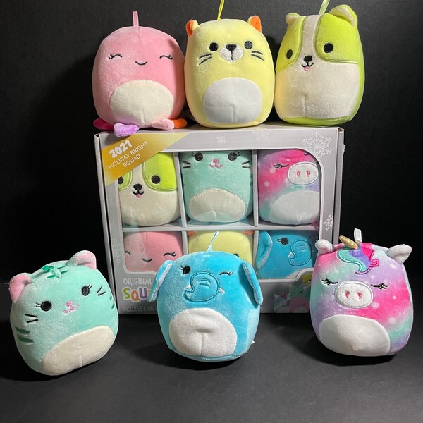 Squishmallow Ornament Set Etsy
