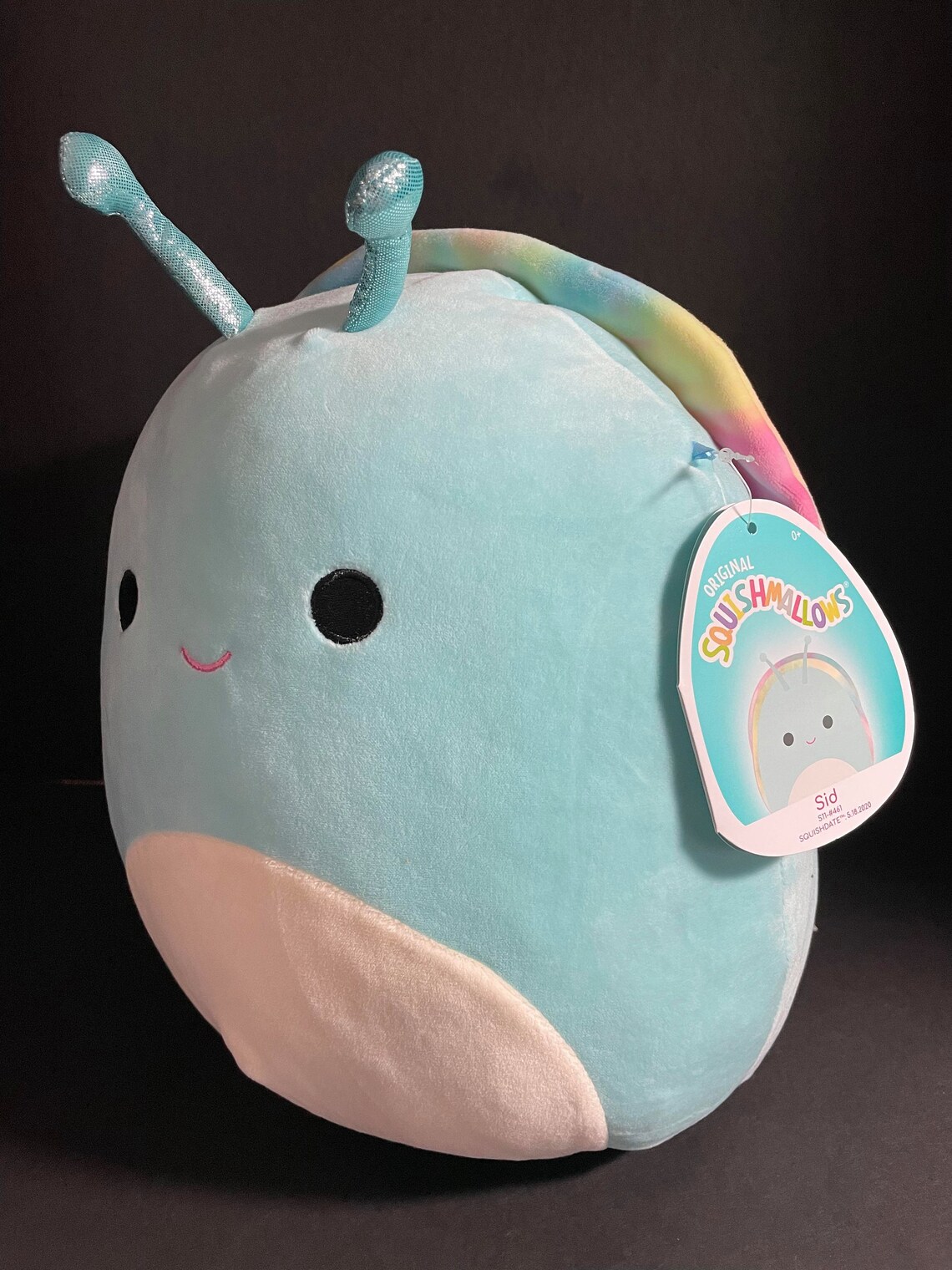 Squishmallow 12 Sid Snail W/custom Handmade Beaded I Etsy