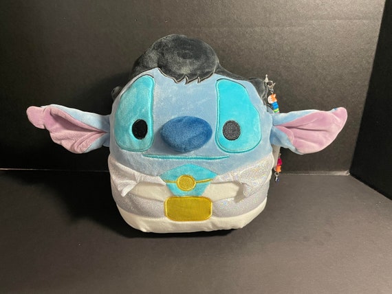 Squishmallow 8 Stitch in Elvis Costume W/custom Hand-made Beaded I