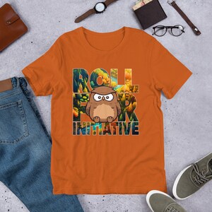 DnD Owlbear Shirt Ladies Geeky Shirt Men DnD T Shirt Cute Owlbear T-Shirt DnD Gifts