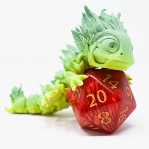 Articulated Baby Dragon: 3D Printed Flexi Fidget Toy
